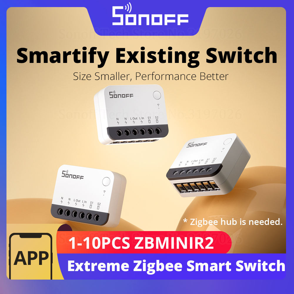 Sonoff Basic - Interruptor Inteligente Zigbee SONOFF ZBMINIR2, Modo