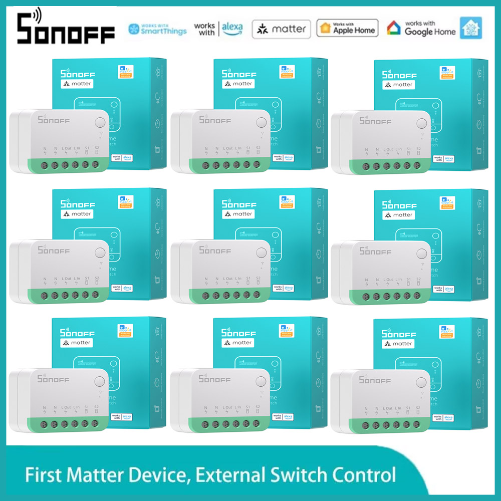 Sonoff - SONOFF MINIR4M Mini WiFi Matter interruptor