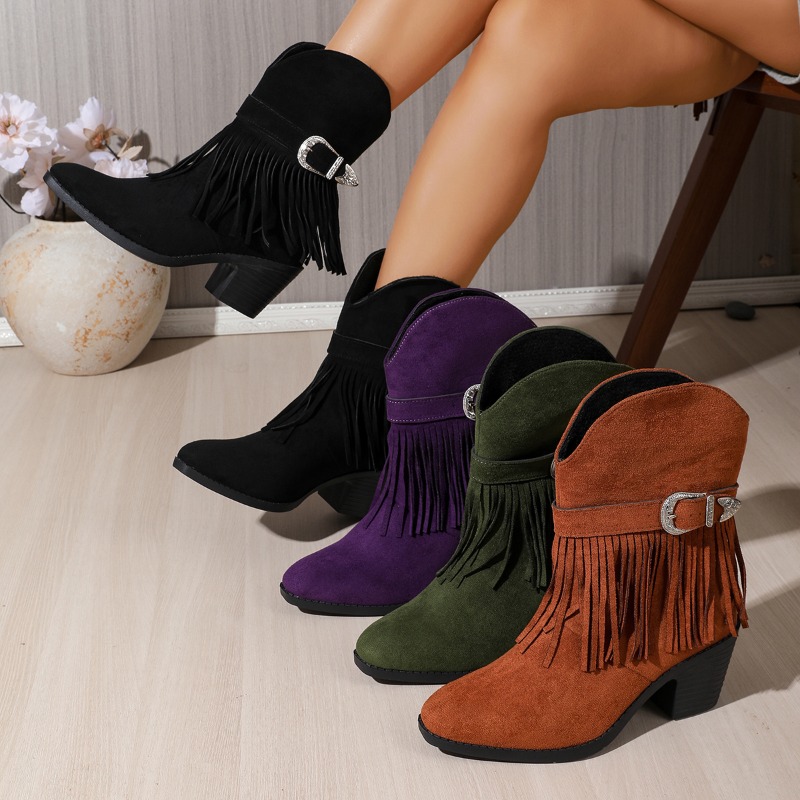 Tasmota - Botas de Mujer a Media Pantorrilla