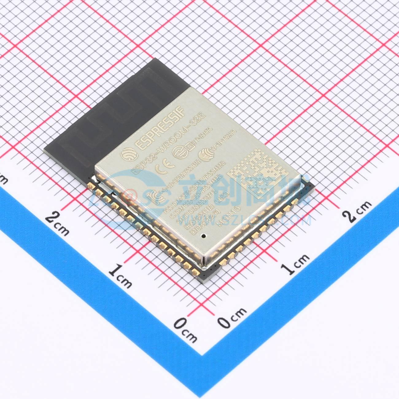 Smart Home Module Iot - 3 piezas ESP32-WROOM-32E-N16 SMD 25.5x18mm ESP32-DOWD-V3