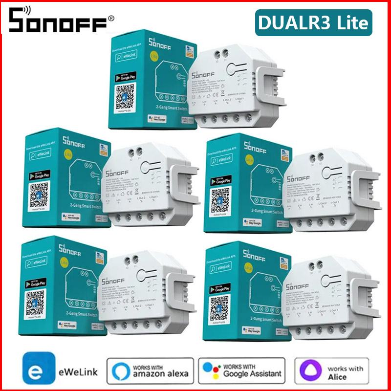 1-8 unidades Interruptor Intel - Sonoff reseña y precio