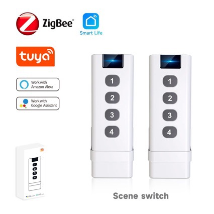 Control Remoto ZigBee Tuya Sma - Tuya 4 Channel reseña y precio