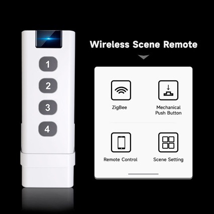 Control Remoto ZigBee Tuya Sma - Tuya 4 Channel reseña y precio
