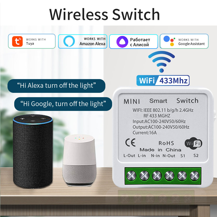 Interruptor Inteligente WiFi d - Smart Relay Tuya reseña y precio