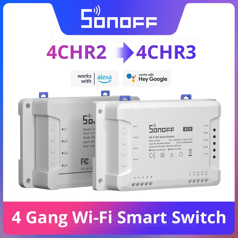 Interruptor inteligente WiFi S - Sonoff reseña y precio