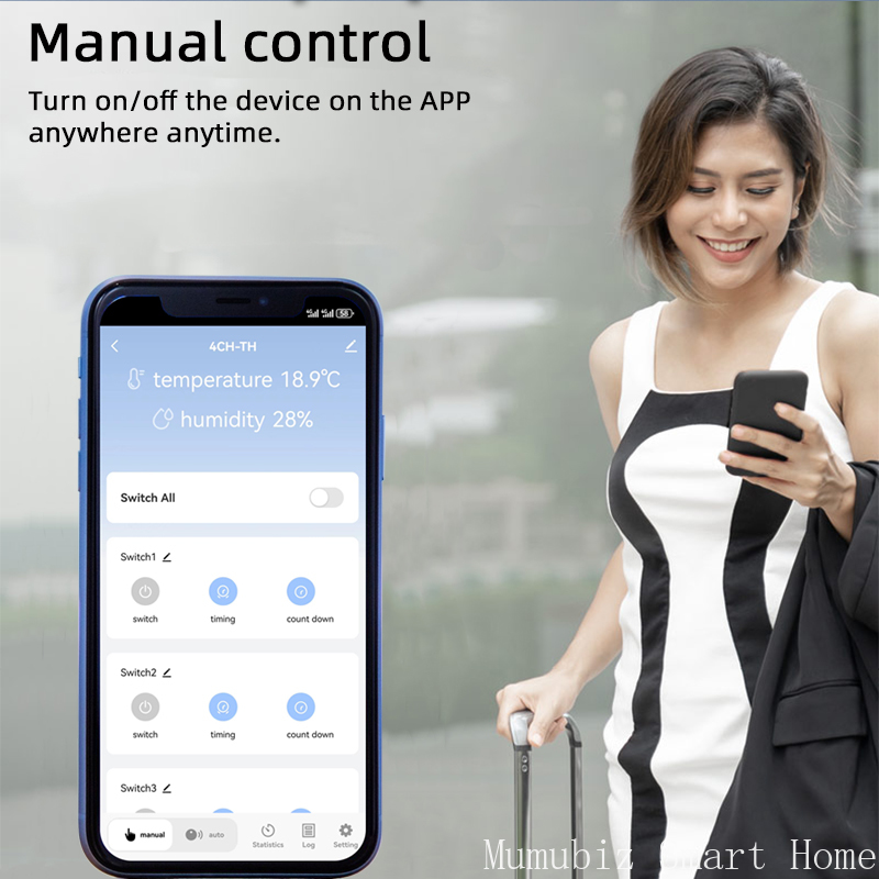 Tuya Smart 7-32V WiFi relé de  - Tuya 4 Channel reseña y precio