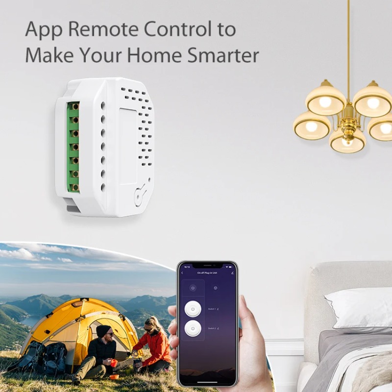 Módulo de Interruptor de Luz M - Smart Relay Tuya reseña y precio