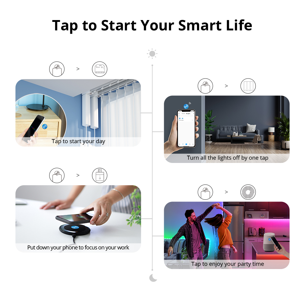 Etiqueta NFC SONOFF Ntag215, E - Sonoff reseña y precio