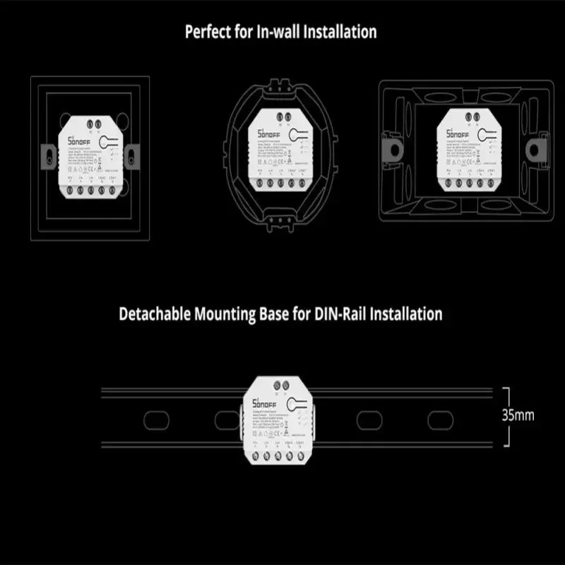 Interruptor de Cortina WiFi So - Sonoff reseña y precio