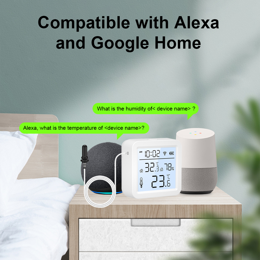 Sensor de Humedad y Temperatur - Tuya Smart reseña y precio